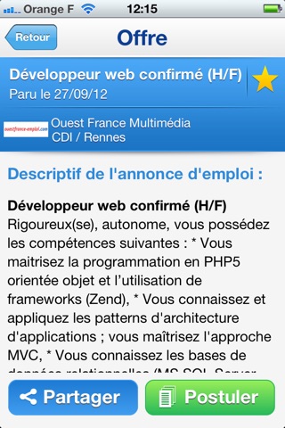 Ouest France Emploi screenshot 3