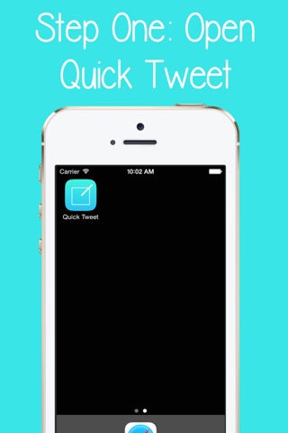 Quick Tweet - Quickly Tweet with a single tap screenshot 2