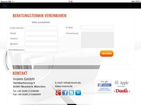 insem GmbH HD screenshot 2