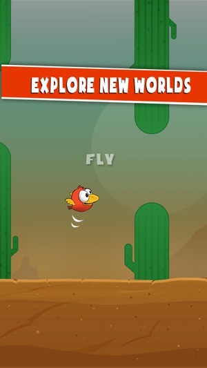 Brave Adventures of a Tiny Bird: Flap Around(圖2)-速報App