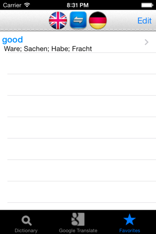 German Translator screenshot 4