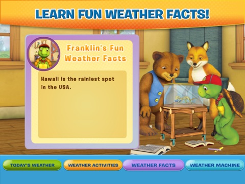 Franklin and Friends: Franklin’s Weather Funのおすすめ画像2