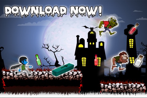 Vampire University - Monsters and Zombies Run Free screenshot 4