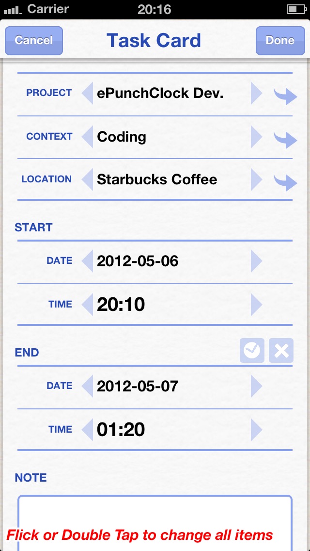 ePunchClockのスクリーンショット3 ePunchClockのスクリーンショット3