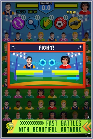 Alien Football Battle - Match 3 Multiplayer Game screenshot 3