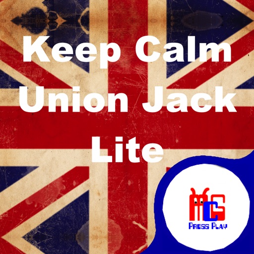 Keep Calm Union Jack Lite