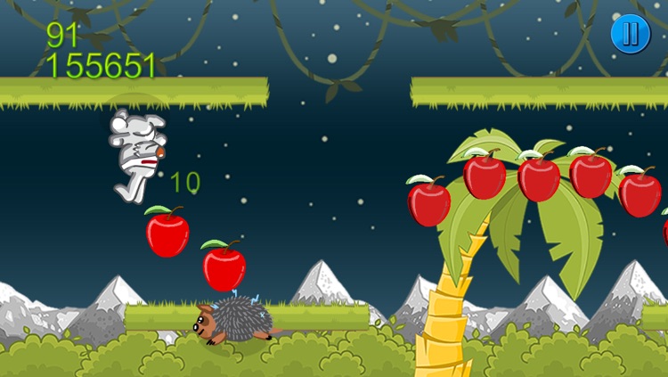 Space Bunny Battle - No Gravity Jungle Jump Free