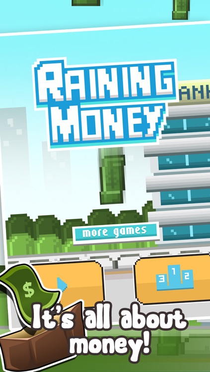 Raining Money - Cash Fall Free Game