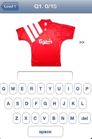 Football Quiz - Top Fun Soccer Shirt Kits Game. screenshot 3