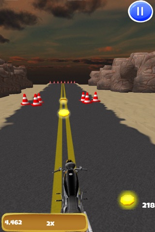 3D Motorcycle Highway Racing: Road Rampage Edition - FREE screenshot 3