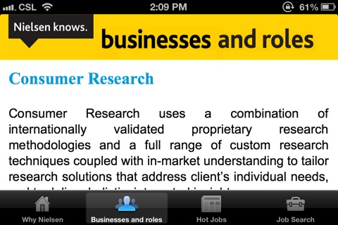 Nielsen Career screenshot 2