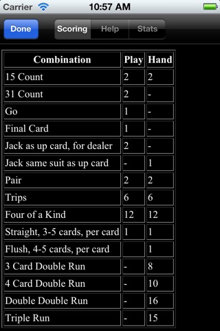 Travel Cribbage Board screenshot 3