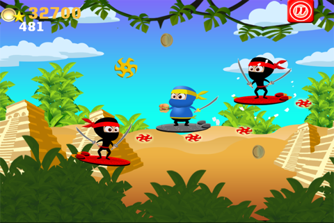 A Temple Ninja Race - Pro Adventure Game screenshot 2