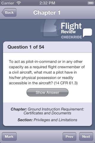 Flight Review Checkride screenshot 3