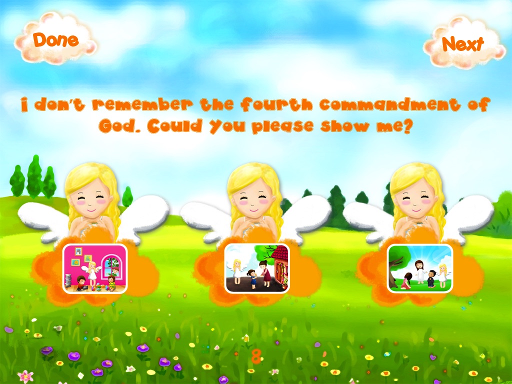God's Ten Commandments Pictures Book For Kids - Lite screenshot 4