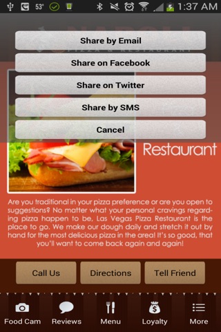 Napoli Pizza & Restaurant screenshot 3