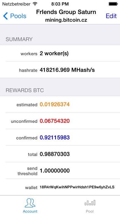 Coin Mining Monitor