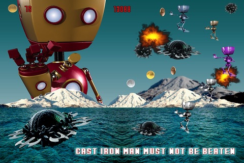 Cast Iron Robot Wars - Iron Man Shooting Edition screenshot 4