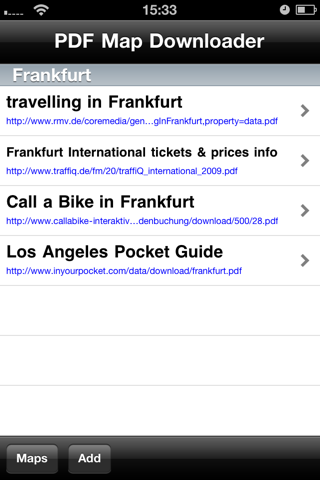 Frankfurt Maps - Download Maps and Tourist Guides. screenshot 2