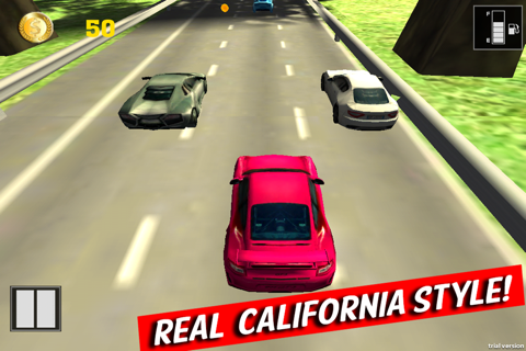 Adrenaline Beach Chase - California Highway Street Racing Pro screenshot 2