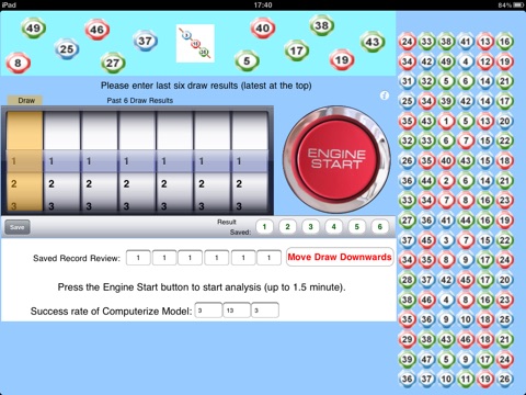 Lotto6Calc screenshot 2