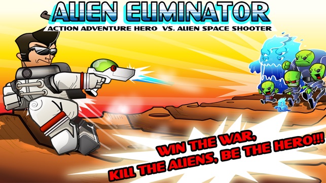 Action Adventure Hero vs Alien Space Sho