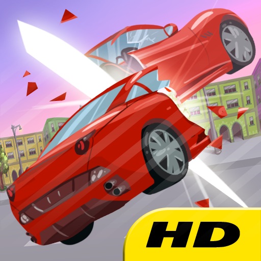 CUT THE CARS HD - Racing has never been so fun for kids