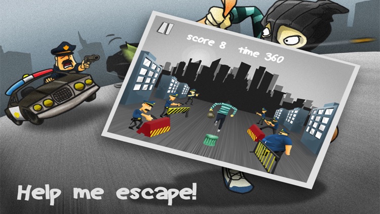 Robber Crime City Chase: Run From the Cops