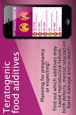 Safe Food Mum: Food Additives - The Ultimate Shopping Guide App screenshot 3