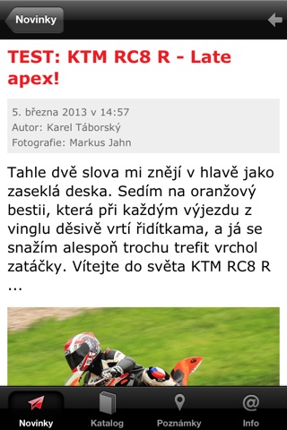 Motohouse.cz screenshot 2