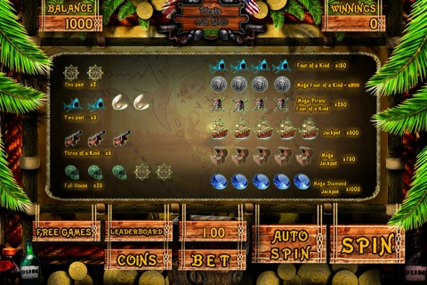 Pirate coin slots screenshot 3