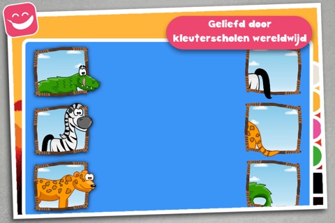 Teach me wild animals safari cartoon screenshot 4