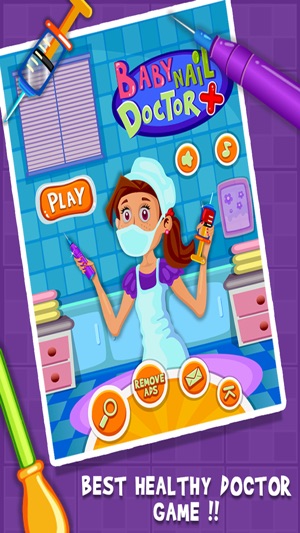 Baby Nail Doctor- Girls & Fun Kids Games