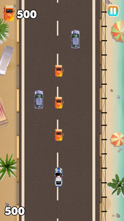 A Tropical Arrest - High Speed Motor Cars Race at the Beach screenshot-4