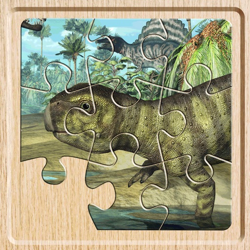 Dinosaur Puzzle (Jigsaw) Icon