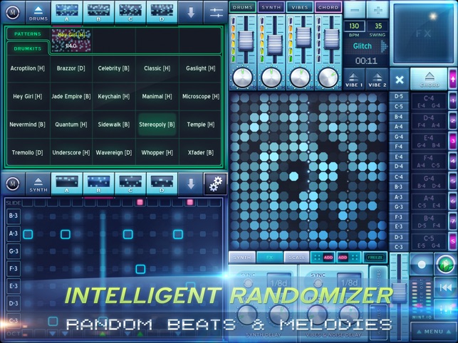 MINT.io Groovebox Synth - Make House, Dubstep, Techno, Break(圖2)-速報App