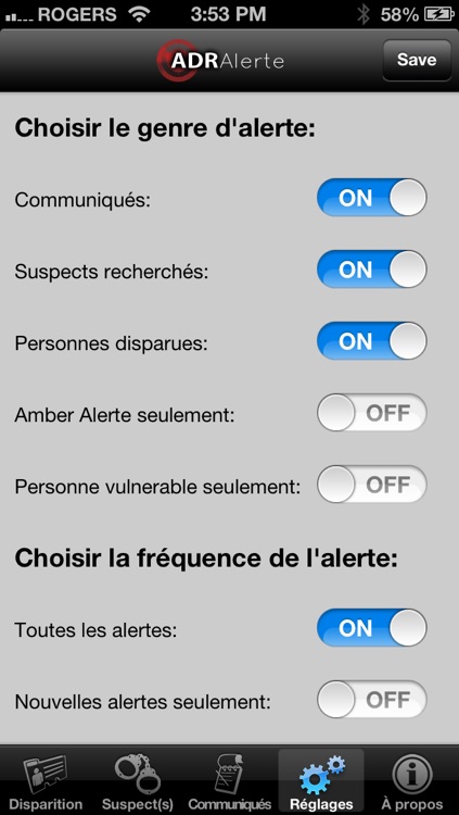 ADR Alerte screenshot-3