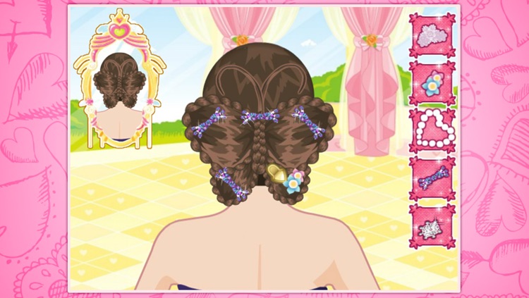 Cute hairdo design