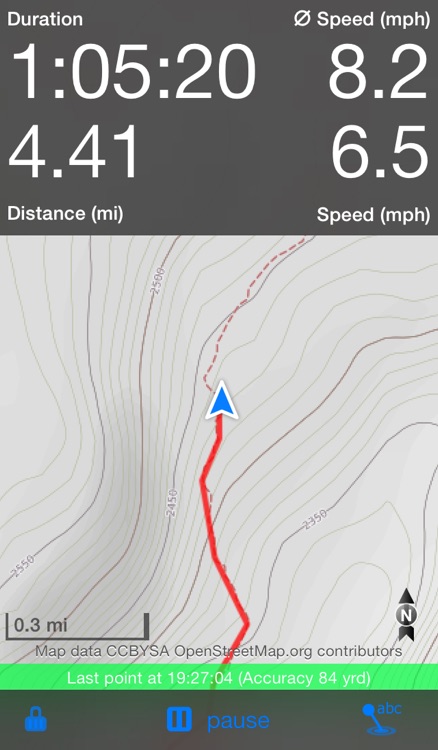 Trails - GPS tracker