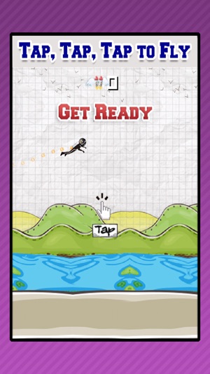 Wing-Suit Jetpack: Stickman Air-Plane Flapper(圖2)-速報App