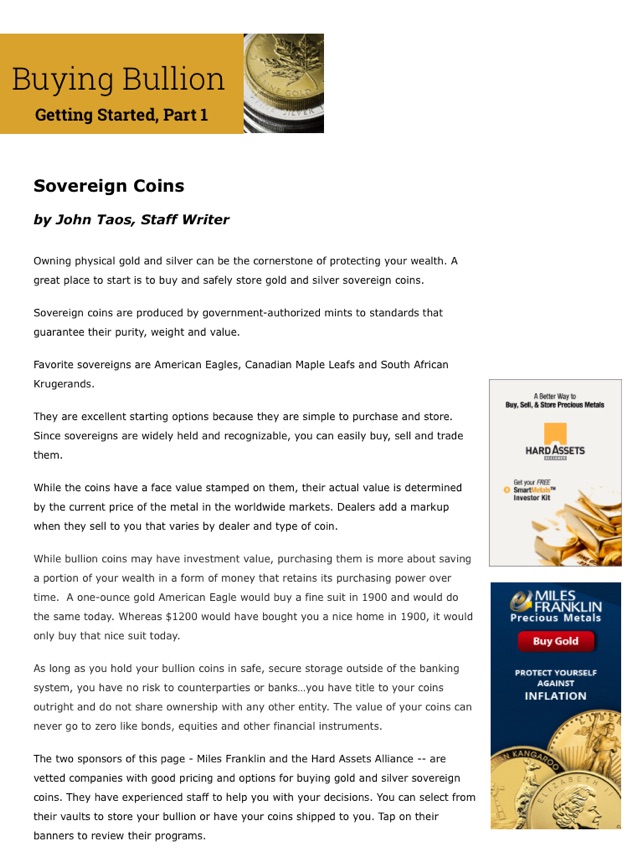 Gold & Silver Investors Digest(圖4)-速報App