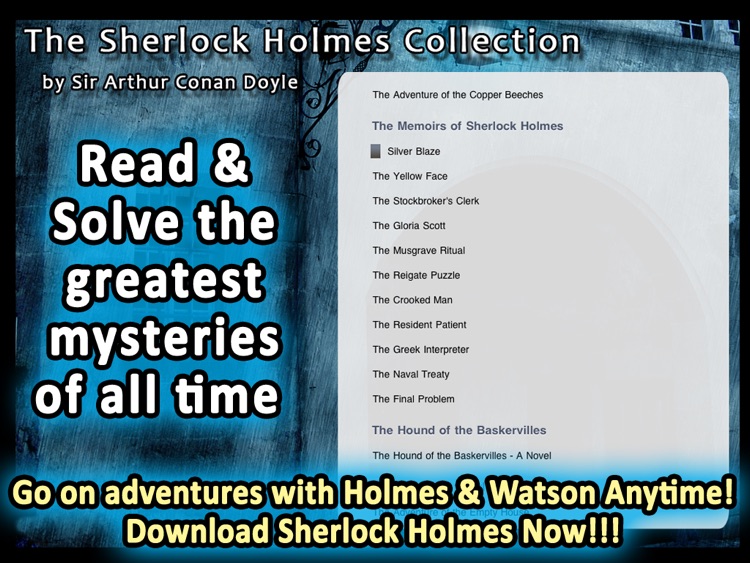 The Sherlock Holmes Collection for iPad screenshot-3
