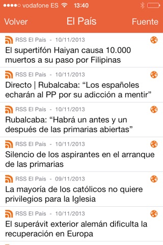 Noticias España screenshot 2