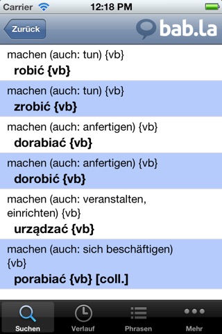 Deutsch Polnisch Wörterbuch screenshot 2