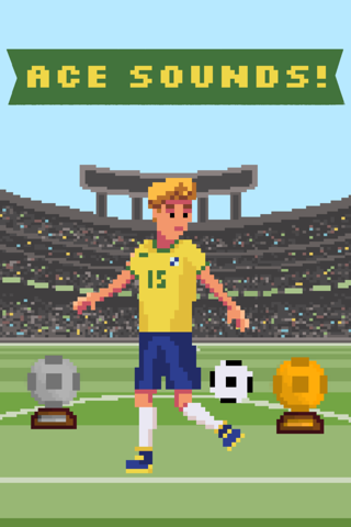 Super Soccer - World Champion 8 Bit Soccer Ball Juggling Free Sports Game screenshot 4