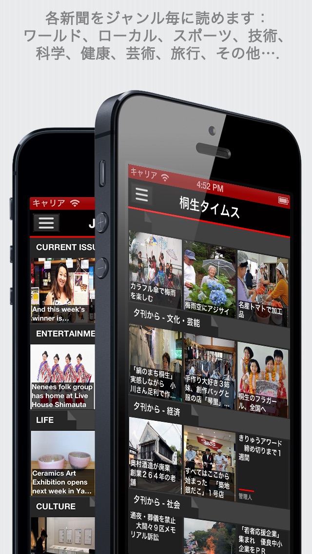 日本の新聞 Japanese Newspa... screenshot1