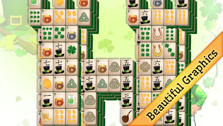 St Patrick's Day Mahjong