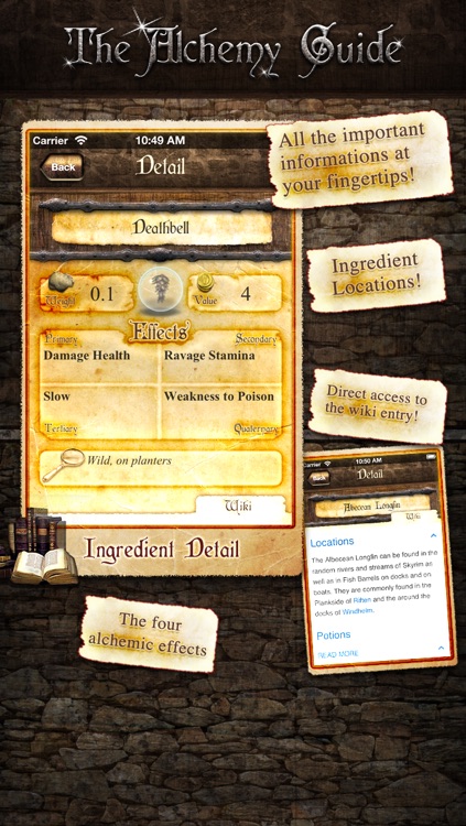 Alchemy Guide - The Skyrim Potions Helper