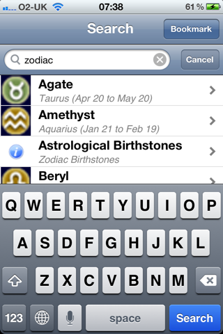 Pocket Guide Birthstones screenshot 3