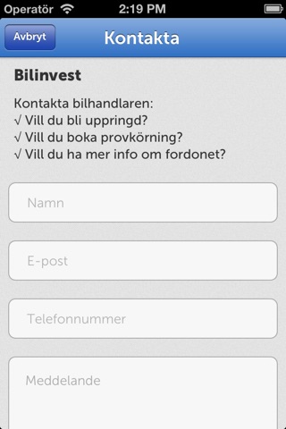 Bilinvest AB screenshot 3